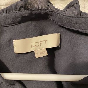 Loft Gray Blouse